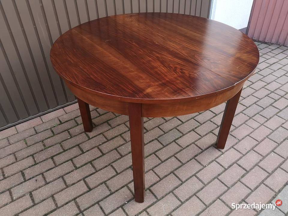 Stół ArtDeco Okrągły 110 Zgrabny Antyk Stary Swarzędz sprzedam