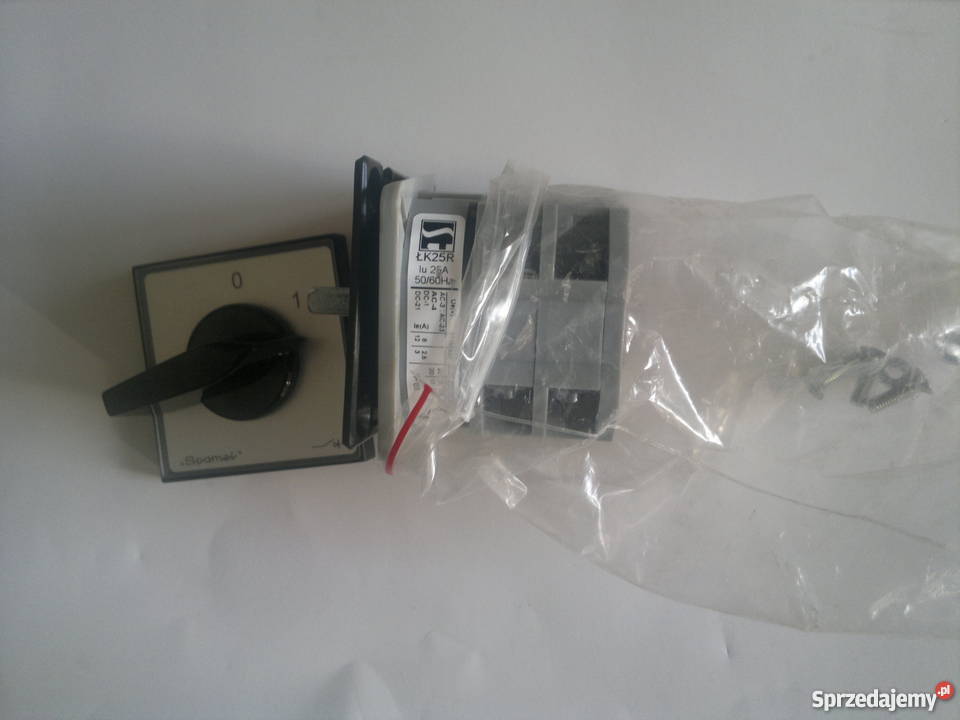 Łącznik krzywkowy 01 3P 25A ŁK25R Elektryka i akcesoria Dąbrowa Górnicza
