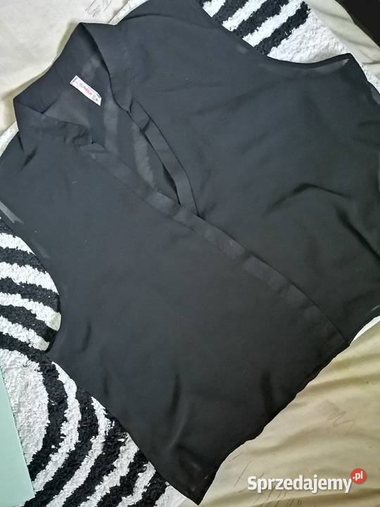 YORKER nowa bluzka koszula crop top mgiełka Xsm Leszno