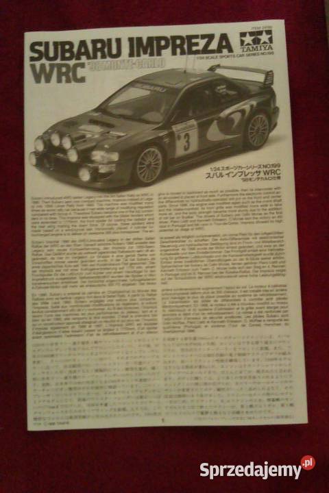 Subaru Impreza WRC 98 Monte Carlo 124 Model