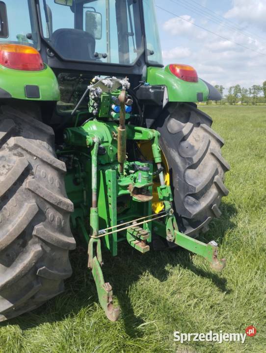 Ciągnik John Deere 6100D z turem Wola Pomianowa