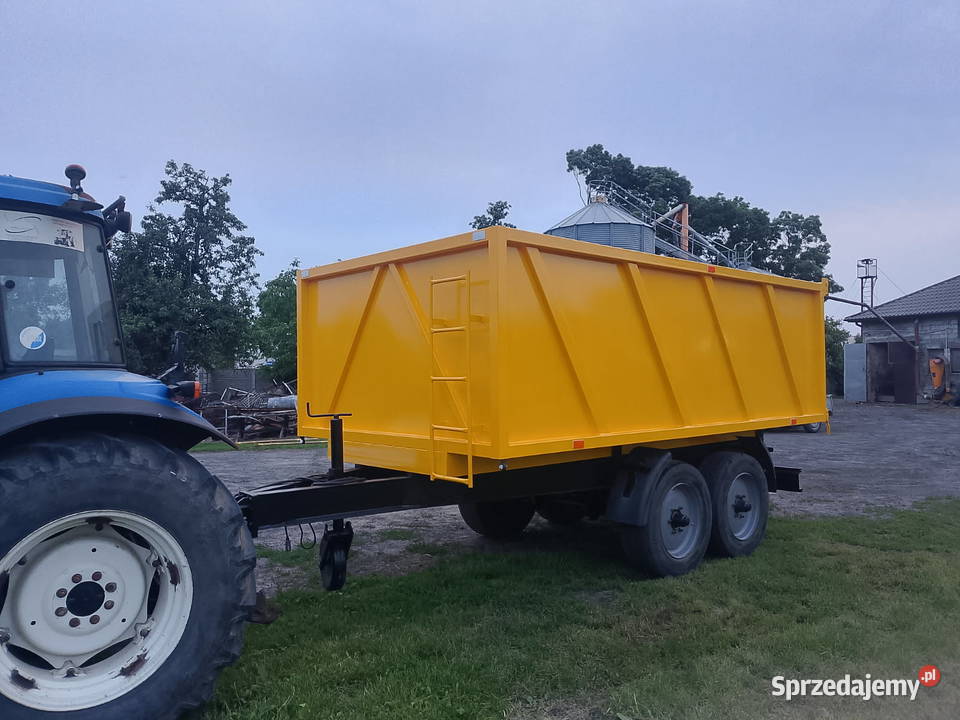 Przyczepa wywrotka tandem łódzkie Wieluń