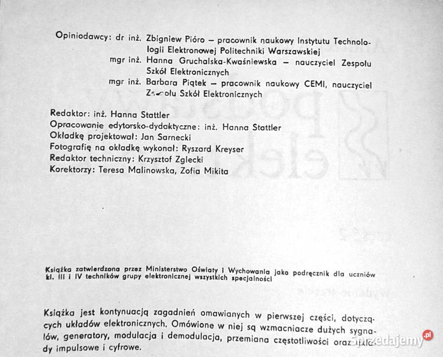 Podstawy elektroniki Cz 2 Andrzej Rusek