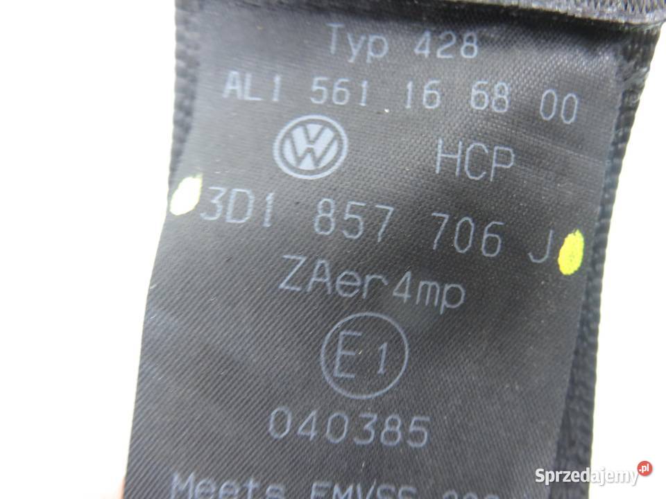 PAS PRAWY PRZEDNI VW PHAETON 3D1857706J
