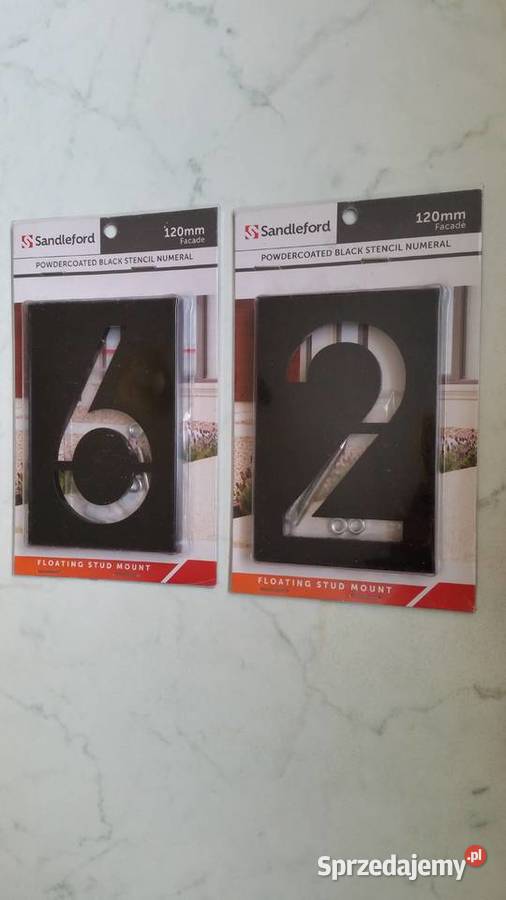 Metalowe numery 26 na dom Puławy