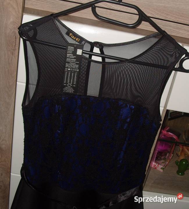 NOWA rozkloszowana sukienka FORTI koronka i Rawicz