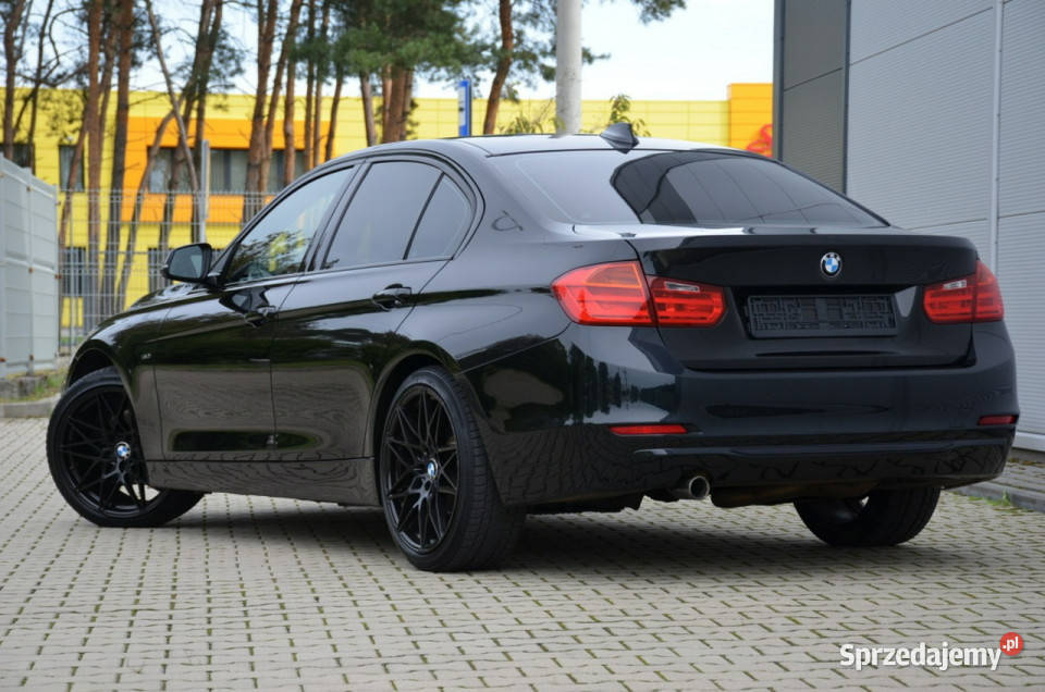 BMW 320 Czarna 320i ED 170 Opłacona Bixenon czarny Kutno sprzedam