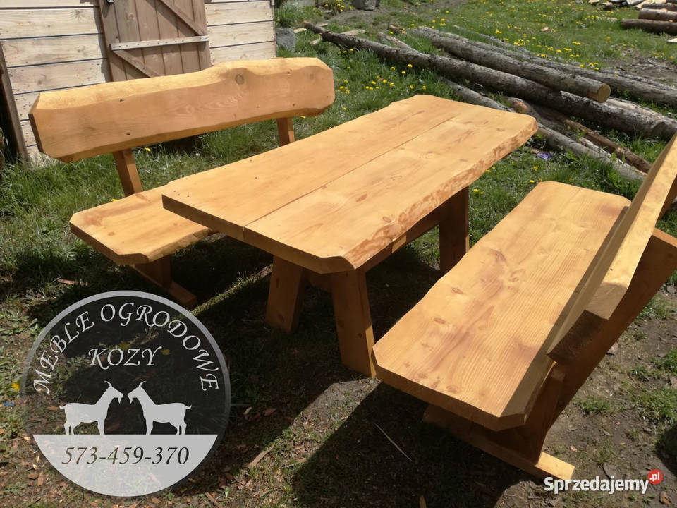 PROMOCJA Huśtawka drewniana z grubych bali plac Bytom