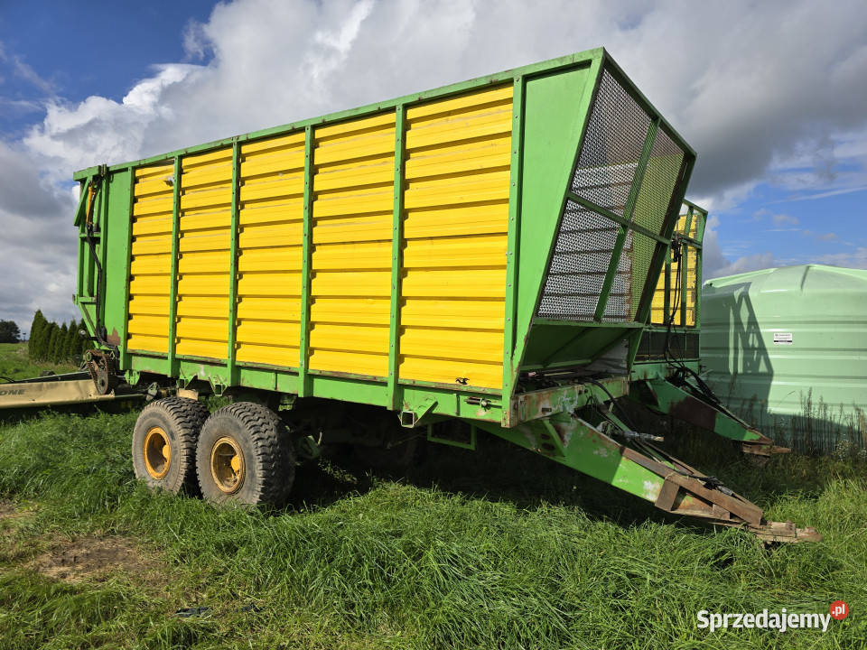 Przyczepa samowyładowcza przestrzenna 27 m3 z sprzedam