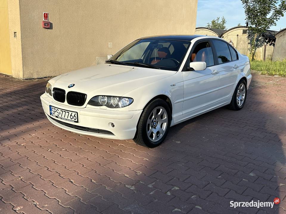 BMW E46 Sedan 20d Lift 2002r Brązowe Sportsitze biały Seria 3 sprzedam