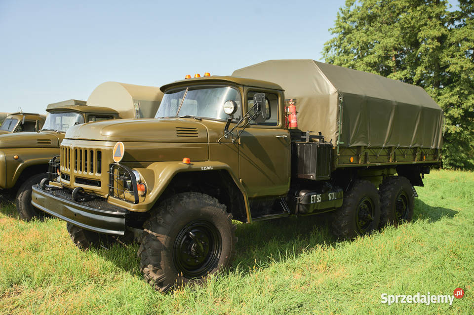 wojskowy ZIŁ131 66 1985 skrzyniowy militarny mazowieckie Bodzanów