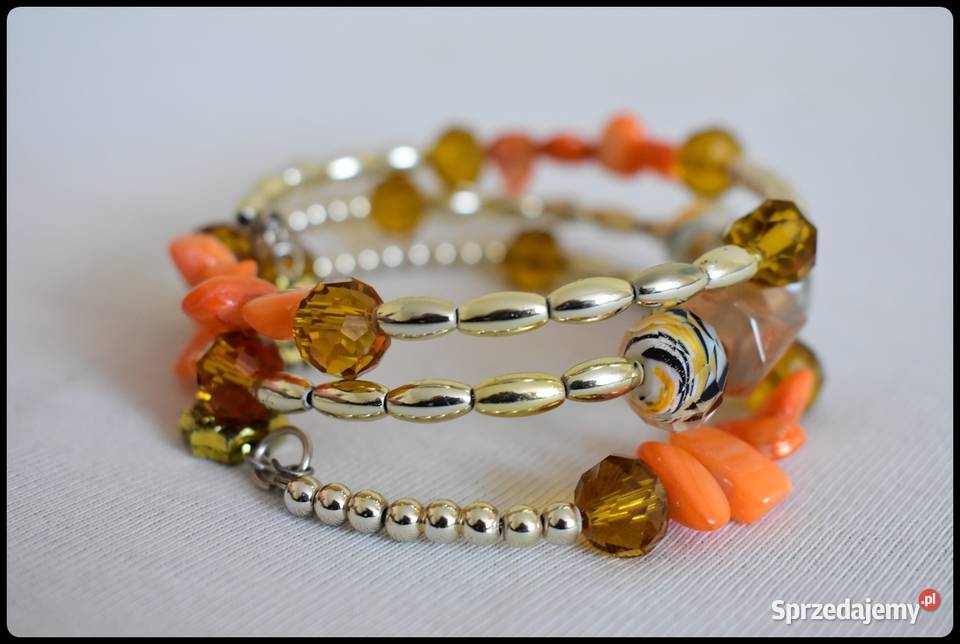 Kolorowa elastyczna bransoletka