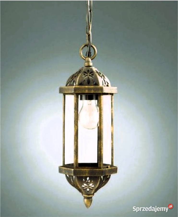 Dekoracyjna lampa latarnia oświetlenie lampion