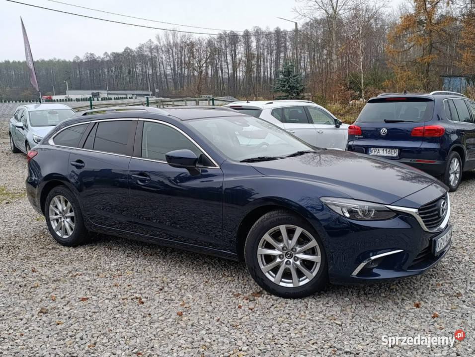 Mazda 6 20 Bezwypadkowa Nawigacja Grzane fotele światła do jazdy dziennej