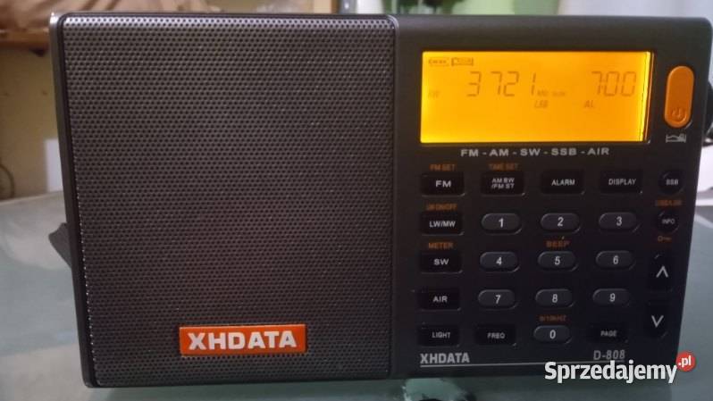 Radio Globalne XHDATA D 808 Stan bardzo dobry Toruń