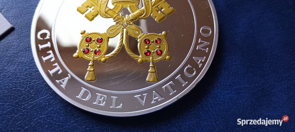Stare monety Medal Św Mateusz Watykan 240 podkarpackie Lesko