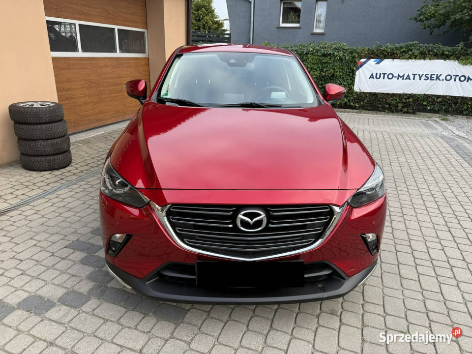 Mazda CX3 20 120 Klimatronik Navi Hud Serwis kamera cofania śląskie Orzech sprzedam