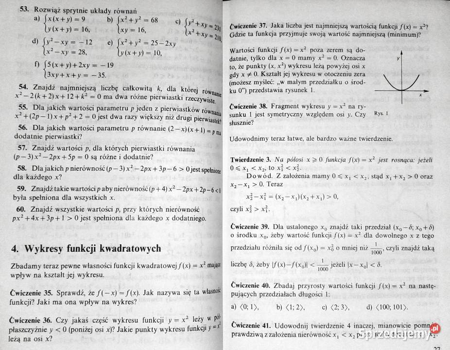 Matematyka 2 Podręcznik LO i technukum Jan