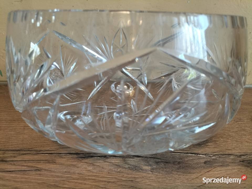 PIĘKNY ORGINAŁ ZABYTKOWA MISA Bohemia Wrocław sprzedam