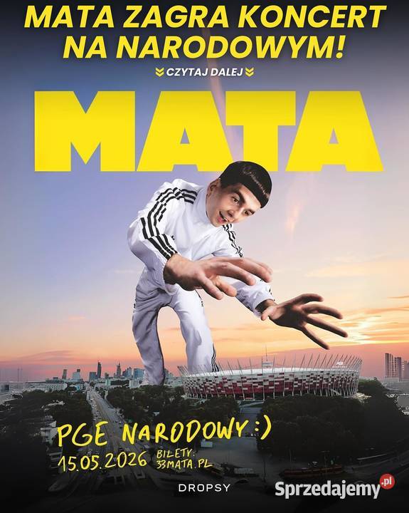 Bilet na koncert MATA na PGE Narodowym mazowieckie Warszawa
