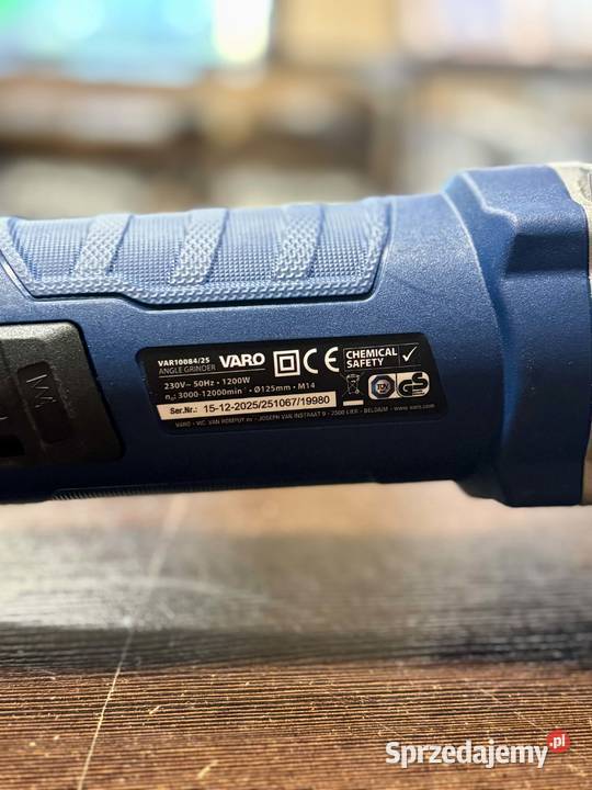 Szlifierka kątowa sieciowe Varo 1200 W 230 V Elbląg