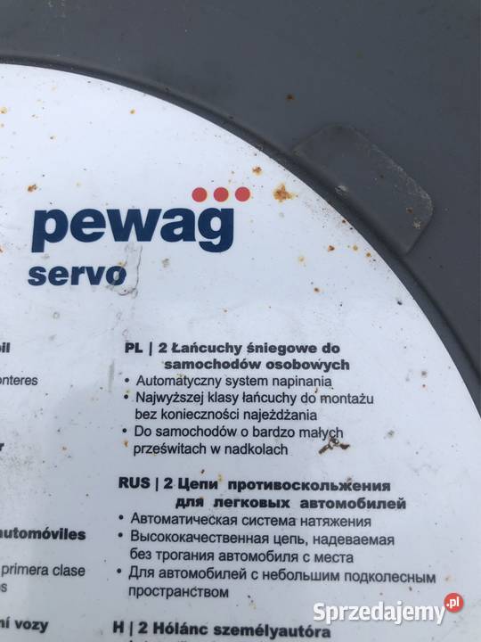Łańcuchy śniegowe pewag servo Sątopy