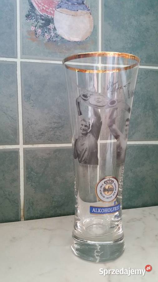 Szklanka Warsteiner Witalij i Wołodymyr Kłyczko Puławy