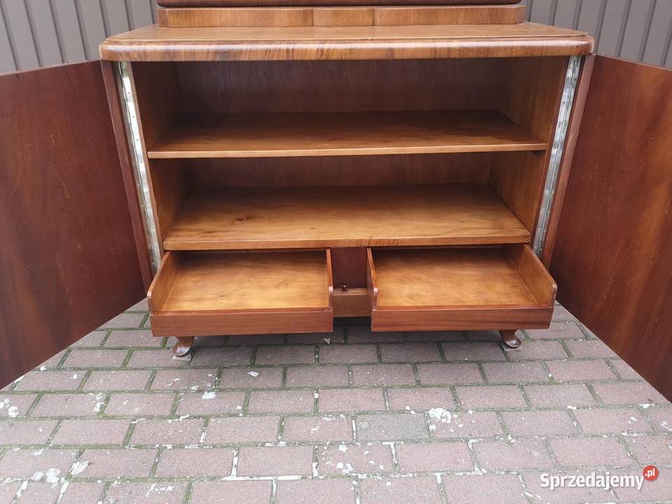 Komoda Pomocnik OrzechDąb Stara Antyk Renowacji Swarzędz