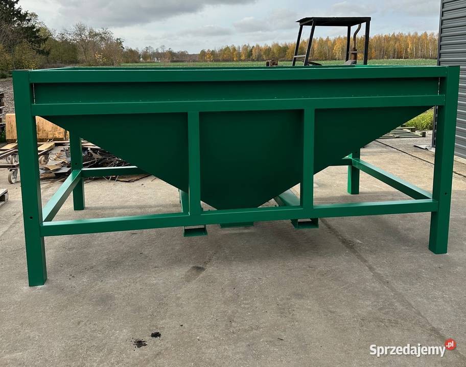 Kosz Kontener zasypowy paczkarka zasobnik 5m3 Niedrzew Pierwszy sprzedam