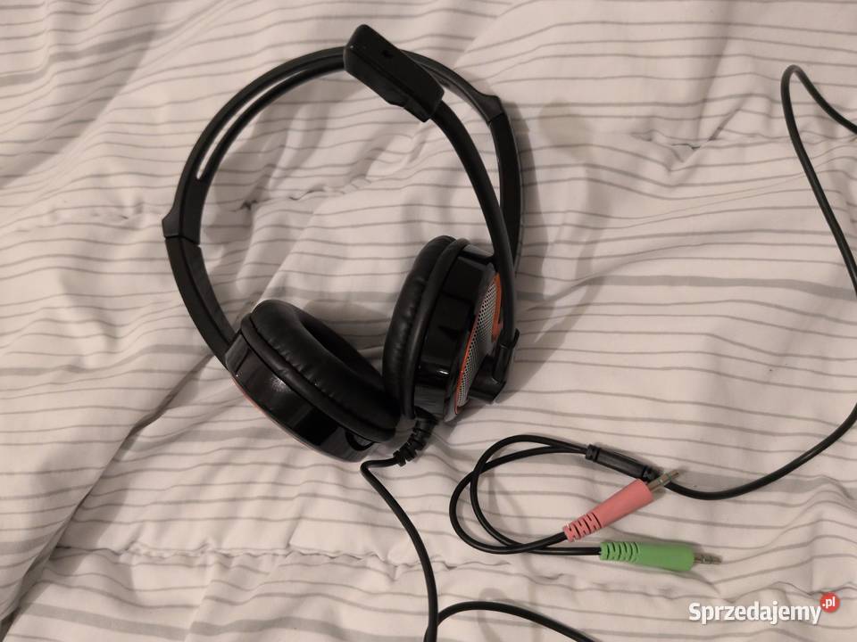 Słuchawki nauszne z mikrofonem Tomaszów Mazowiecki