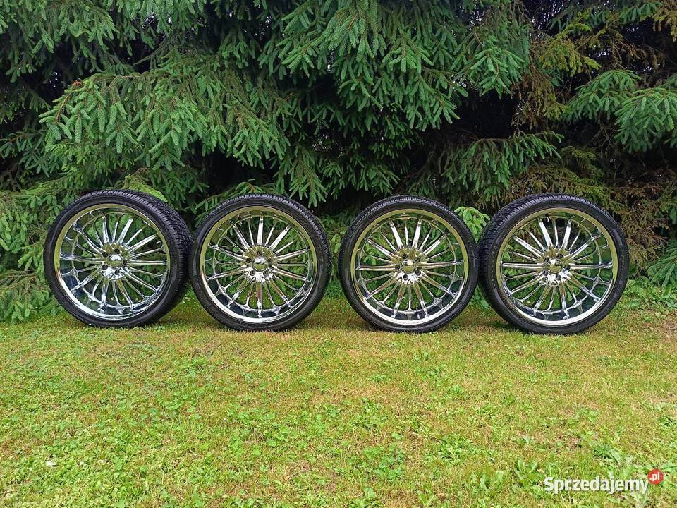 Alufelgi chromowane Akuza 22 R22 Belle 761 5x127 Domaradz