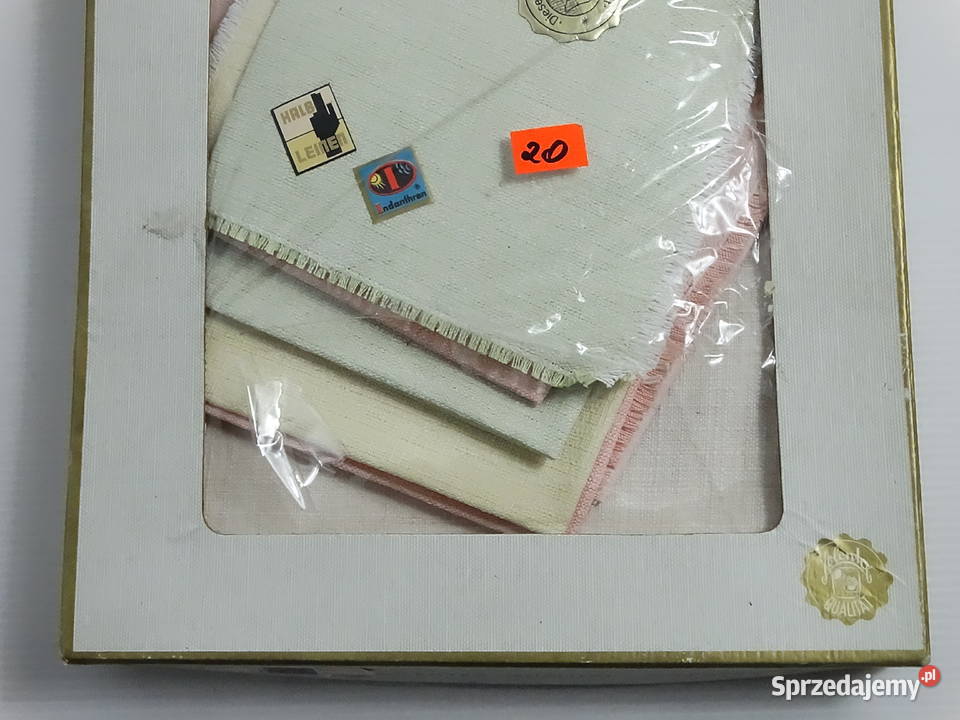 Zestaw Vintage Ściereczek Lnianych JOLENTEX Nowe