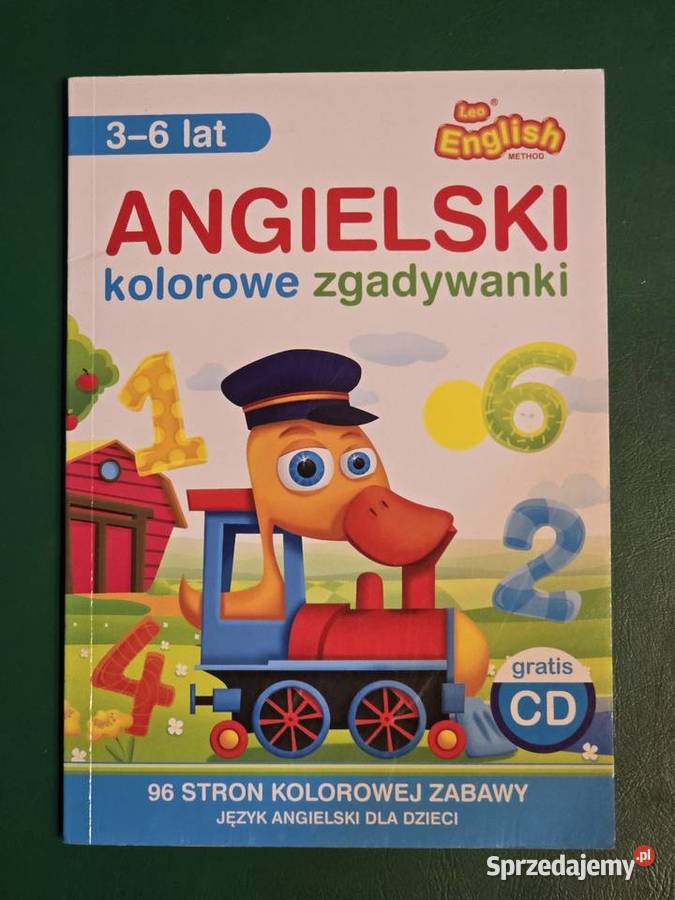 Angielski kolorowe zgadywanki 36 lat płyta CD Rok wydania 2017 Gryfice