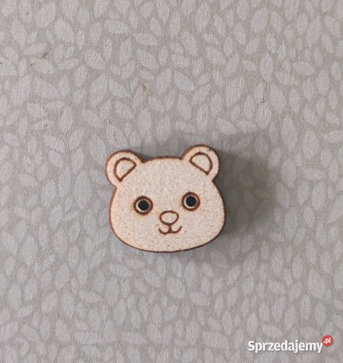 5x guzik drewno grawer 2 hand made guz11 Tczew sprzedam