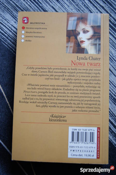 Książka Nowa twarz