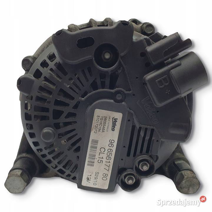 ALTERNATOR Peugeot 308 16 HDI 9665617780 osobowe Chełm