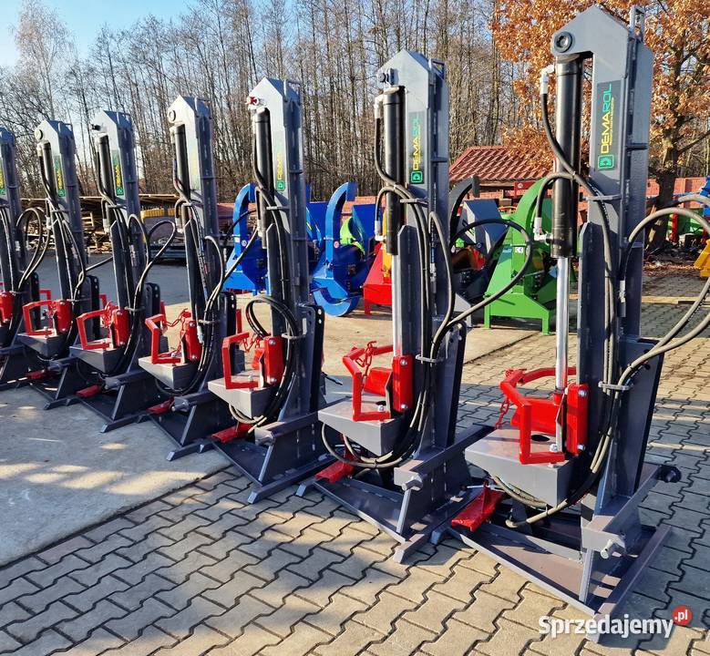 Łuparka pionowa hydrauliczna łupak świder Lębork