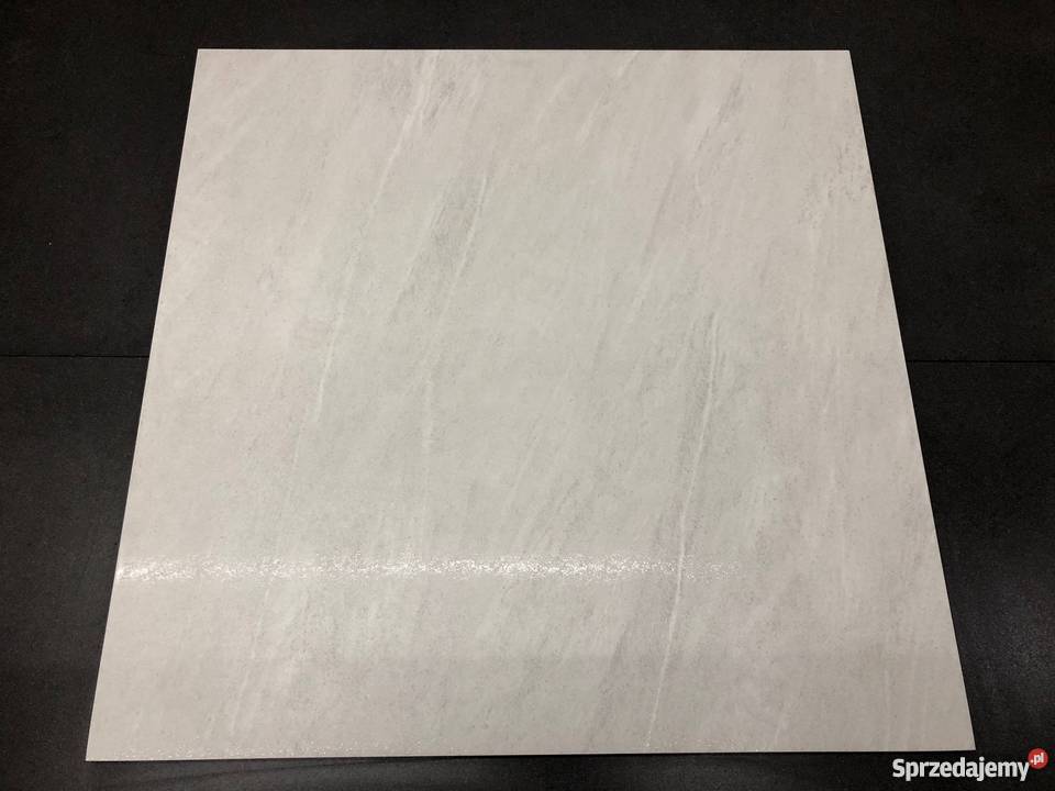 BIAŁO SZARY gres mrozoodporny 60x60 KAMIEŃ łódzkie