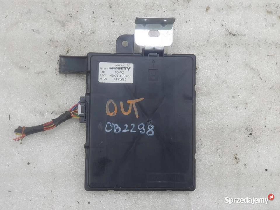 STEROWNIK NAGRZEWNICY OUTLANDER II 7820A436 Układ elektryczny, zapłon