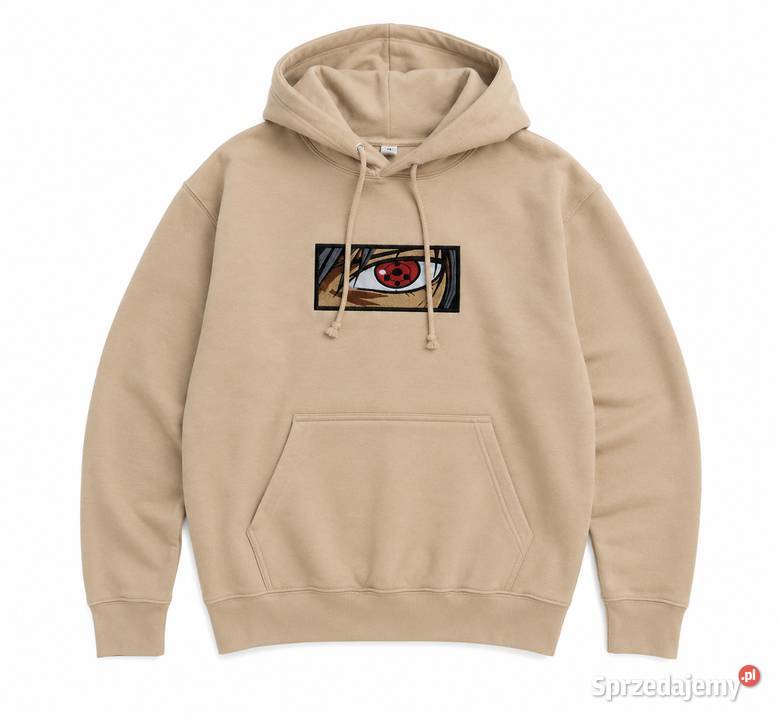 Bluza z kapturem Haft Anime STYL OKO Japonia Ligota