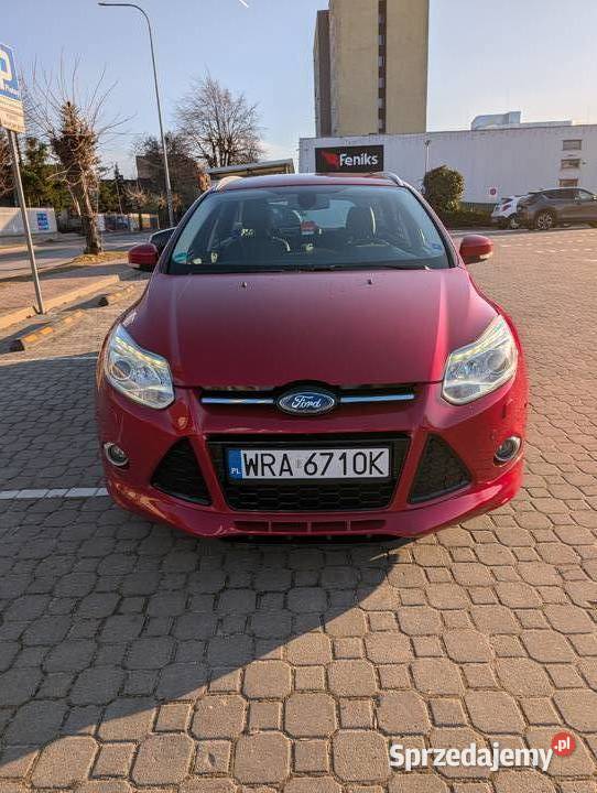 Ford focus MK3 2013r 20 TDCi titanium nieuszkodzony Wola Taczowska