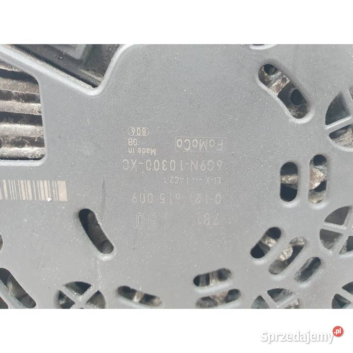 ALTERNATOR Ford Mondeo MK4 S 20 TDCi 6G9N10300XC Układ elektryczny, zapłon Chełm