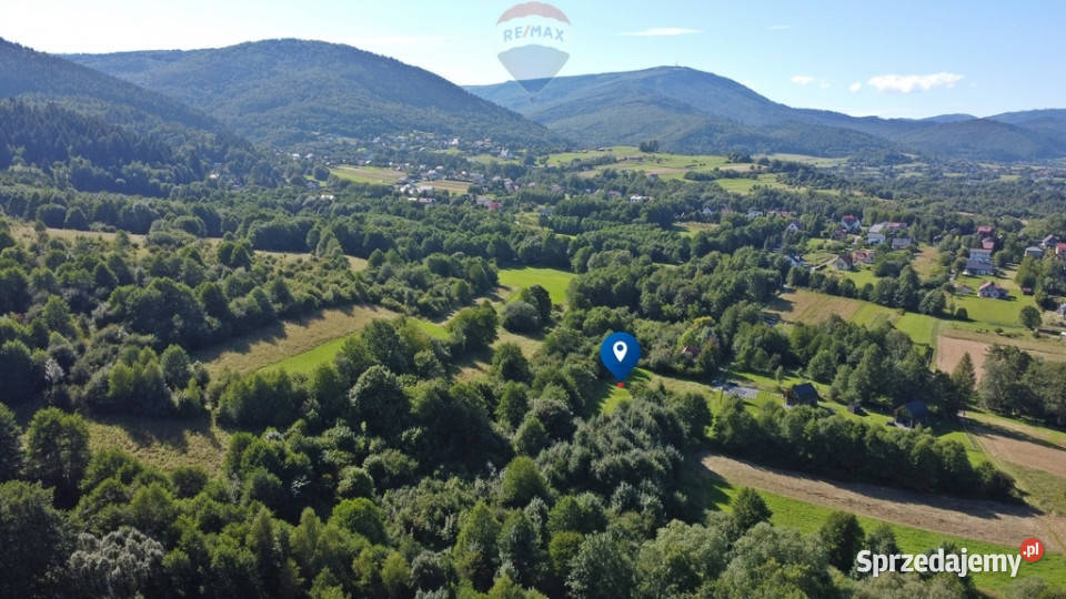 Działka rekreacyjna 1439m2 w Radziechowach śląskie Radziechowy