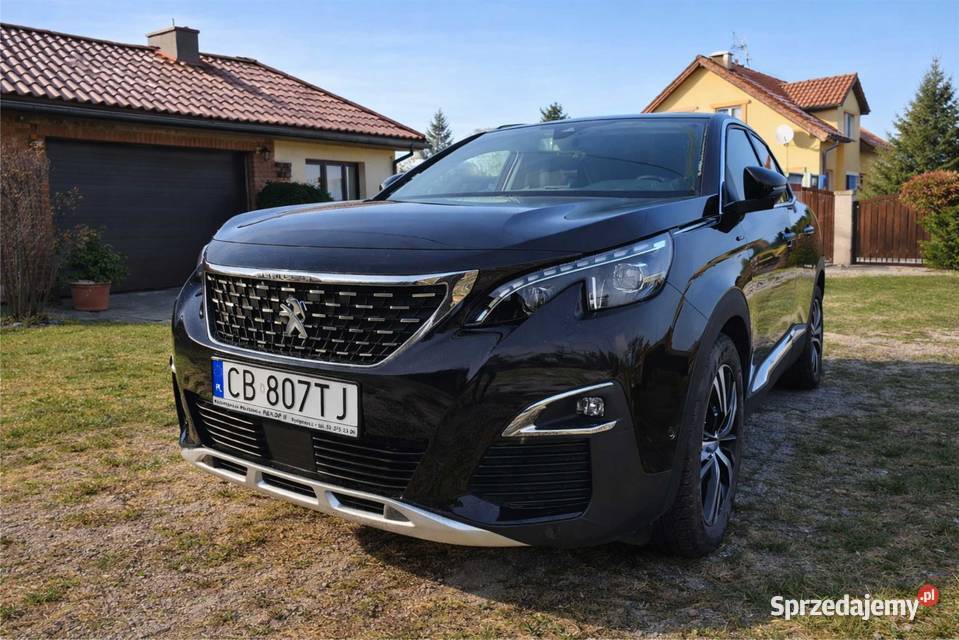 Peugeot 3008 12 Benzyna GTline 2018 Przebieg Bydgoszcz