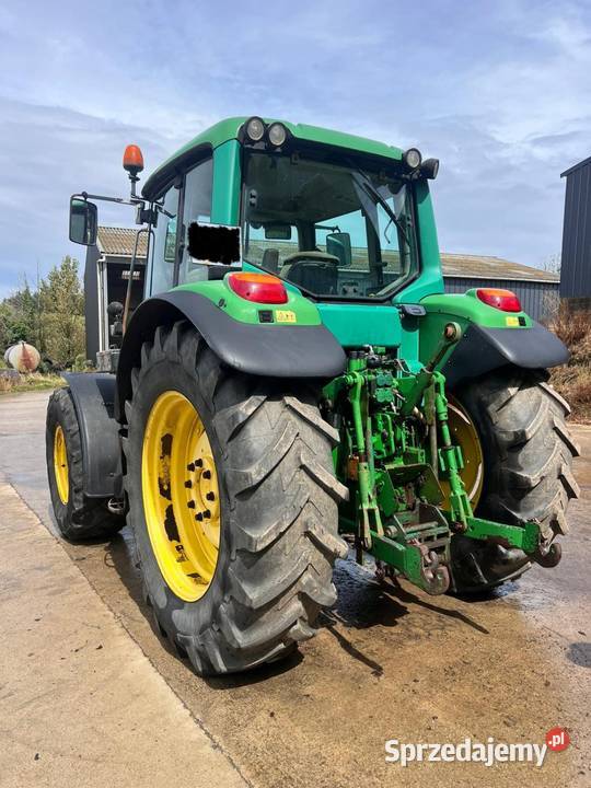 John Deere 6420 TLS 4 cyl turbo 110 Uszkodzony Kabina John Deere Łobżenica