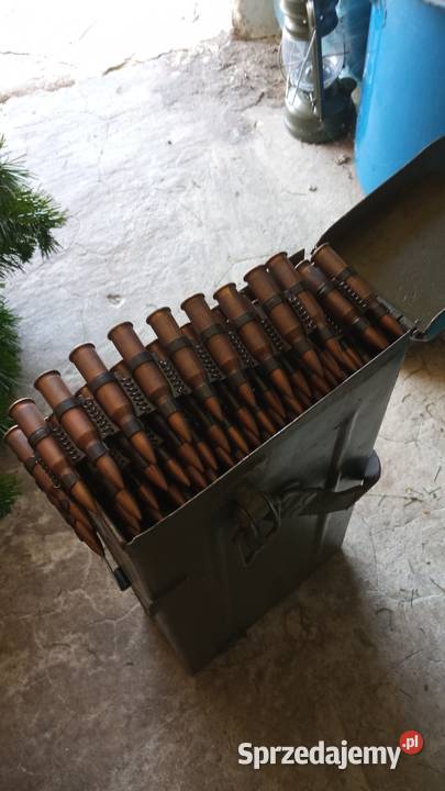 Taśma amunicyjna 762x54R Mosin skrzynia Turek