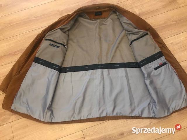 Kurtka zamszowa Pierre Cardin warmińsko-mazurskie Mrągowo sprzedam