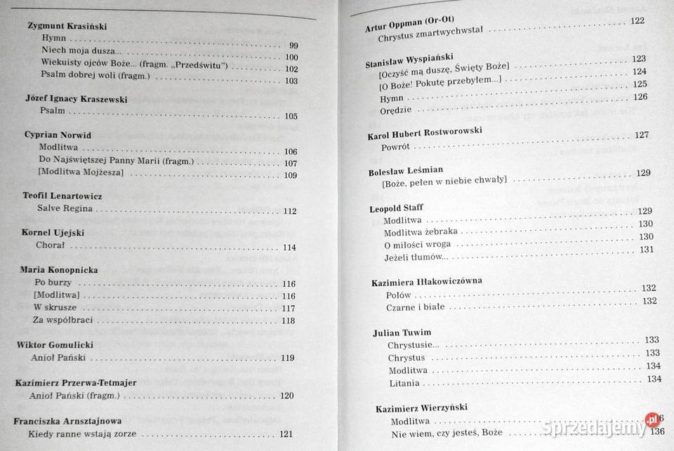 Modlitwy Elżbieta KauerBugajna Rok wydania 2004 lubelskie Chełm sprzedam
