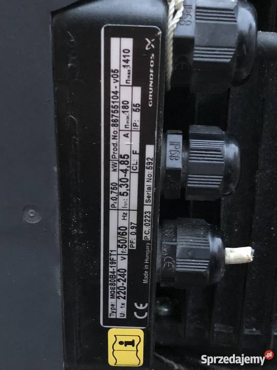Pompa GRUNDFOS LME 40200205 AFARUUV 8m3h H12m Hydraulika i armatura Nowy Tomyśl sprzedam
