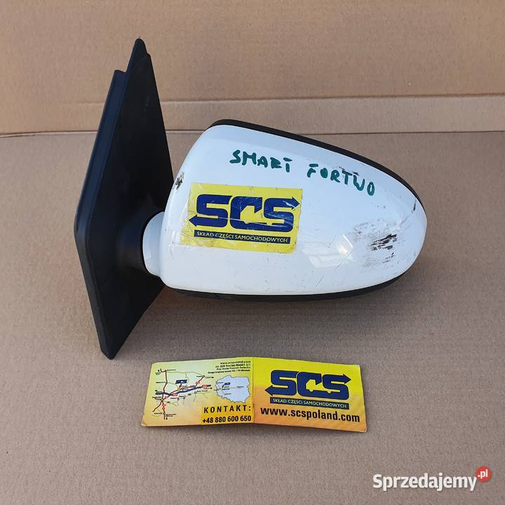 SMART FORTWO W451 LUSTERKO LEWE ZEWNĘTRZNE Trzciel sprzedam